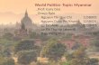 Myanmar Midterm Presentation