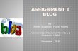 Assignment 8 blog