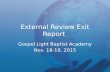 AdvancED Exit Report