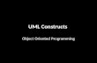 UML constructs