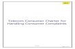 Telecom Consumer Charter for Handling Consumer Complaints