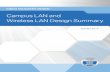 Campus LAN and Wireless LAN Design Summary October 2015
