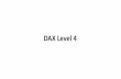 DAX and Power BI Training - 005 DAX Level 4