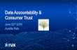 Data Accountability & Consumer Trust