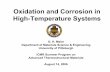 Oxidation and Corrosion in High-Temperature Systems