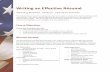 Federal Resume Writing Handout
