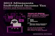 2015 Minnesota Individual Income Tax Return (M1) Instructions
