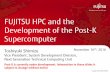 FUJITSU HPC and the Development of the Post-K Supercomputer