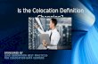 Is the Colocation Definition Changing? (SlideShare)