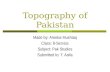 Topography of Pakistan