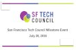 San Francisco Tech Council - July 2016