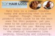 Hair Loss Treatment for Dull and Thin Hair