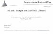 The 2017 Budget and Economic Outlook