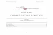 DPI415 Comparative Politics Syllabus Fall 2016