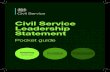 Civil Service Leadership Statement