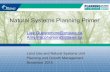 Natural Systems Planning Primer