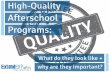 High quality afterschool_programs