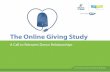 The Online Giving Study
