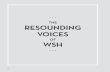VOICES RESOUNDING WSH