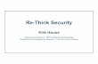 Rethink Security - Gartner Presentation by Kirk House.pptx (Read ...