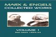 Marx and Engels Collected Works, Volume 1 : Karl Marx 1835-43