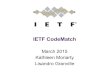 IETF CodeMatch