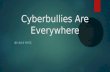 Cyberbullies Are Everywhere