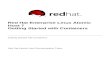 Red Hat Enterprise Linux Atomic Host 7 Getting Started with ...