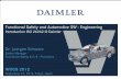 Functional Safety and Automotive SW - Engineering Dr. Juergen ...