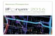 iForum 2016 Sponsor Prospectus