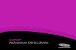 Advance Directives Booklet for Members