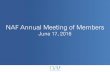 NAF Annual Meeting Presentation June 17, 2016