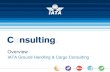 IATA Consulting Services and APCS - Presentation