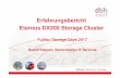 Fujitsu Storage Days 2017 - Rudolf Klassen - "Erfahrungsbericht Eternus DX200 Storage Cluster"