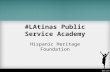 LAtinas Public Service Academy Recruitment