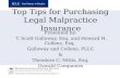 Top Tips for Purchasing Legal Malpractice Insurance