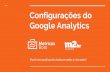 Configurações do google analytics