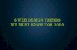 Webdesign Trends for 2016
