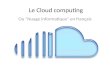 Le cloud computing