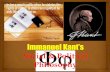 Immanuel kant on political philosophy