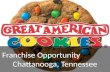 Great American Cookies Franchise Opportunity Available in Chattanooga, Tennessee!