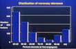 157 distribution of coronary stenoses