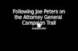 Following Joe Peters on the Campaign trail
