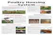 Poultry housing system