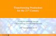 TrinityP3 Webinar Series: Transforming Production for the 21st Century