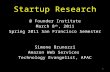 Simone Brunozzi - Startup Research - Technology Lessons