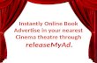 Cinema advertisement booking online through releaseMyAd