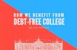 How We Benefit from Debt-Free College