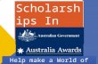 Scholarships in australia