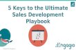 5 Keys to the Ultimate Sales Development Playbook
